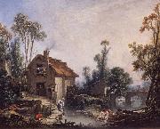 Landscape with a Watermill